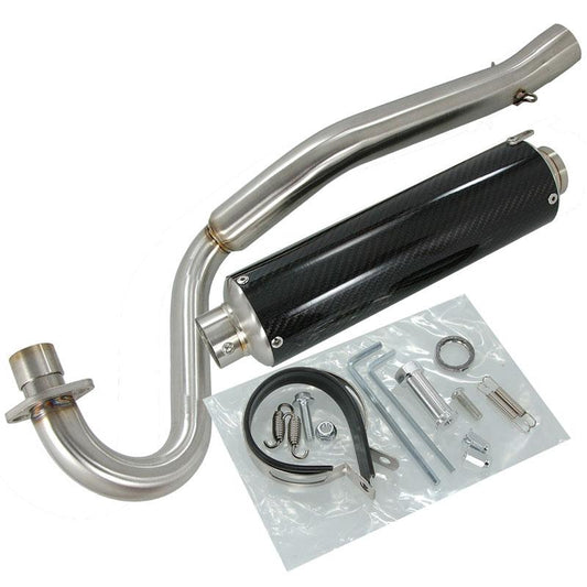 Carbon exhaust for Dax and Chaly overhead