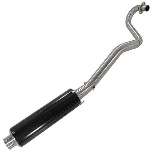 Carbon exhaust for Dax and Chaly overhead