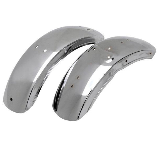 Set of Chrome Fenders (Front + Rear) - Original Type for Honda Dax (6V)