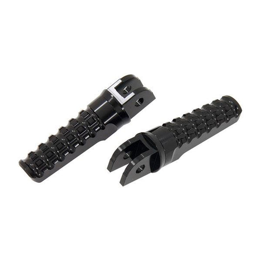 Footrests suitable for Dax and Monkey black-colored