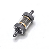 Transparent CNC fuel filter for 6mm fuel hose 