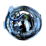 Multireflector Headlamp diamond yellow and chrome for Dax 