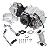 72cc Engine block silver - Manual - 4 Gears kick start. Dax,. 70cc 