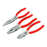 Ensemble de pinces 3 pièces 200 mm – combinaison, pince à bec et pince coupante 