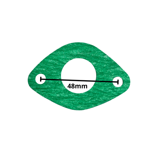 Gasket 18mm with bolt distance 48mm - suitable for Dax, Monkey, Pitbike.. 