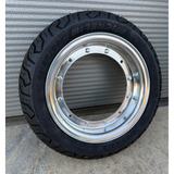 Velg Dax 3.50 x 10 hoogglans gepolierd 2 delig