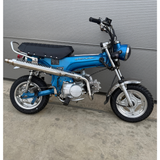 Lifan 50cc Motorblok zilver - Manueel - 4 Versnellingen kick start. Dax,. (49cc)