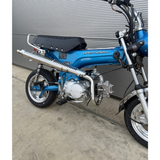 Lifan 50cc Motorblok zilver - Manueel - 4 Versnellingen kick start. Dax,. (49cc)