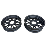 BB Sport mattschwarze schlauchlose Aluminiumfelgen für Monkey 12 "x 3.5 + 2.75" 