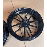 Rim set small damage - black tubeless 12 inch 2.75 – 3.50 suitable for Dax 