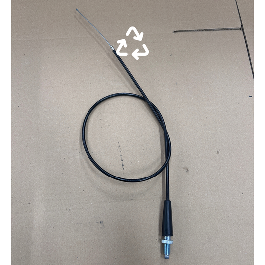 Second-hand - YX140 type throttle cable, new condition without packaging 