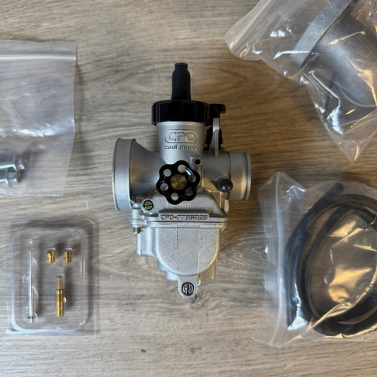 CPO-Vergaser PE19 – neue Vergaserkit, aber der Gummidichtring für den Ansaugstutzen fehlt