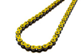 Chaîne jaune 420 large 130L adaptée pour Dax - Monkey - PBR - Gorilla... 