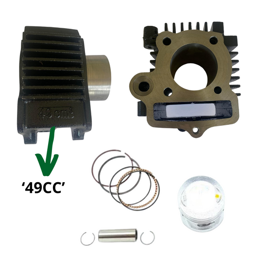 72cc Zylinderkit mit einer 49cc Aufschrift | 12 Volt 