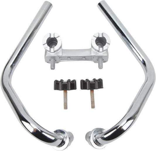 Originaler Lenker-Satz - Silber / Chrom für Honda, Skyteam, Zhenua,... Dax 