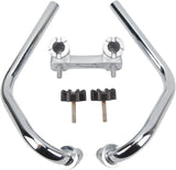 Ensemble de direction de type original - Argent / Chrome pour Honda, Skyteam, Zhenua,... Dax 
