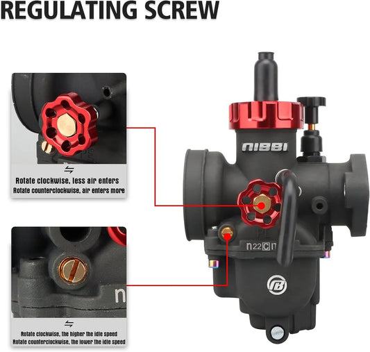 Carburetor Nibbi PE 22mm Flange Racing version 
