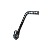 Off set kickstart pedaal kort model chrome voor 14mm as - Dax, Monkey..