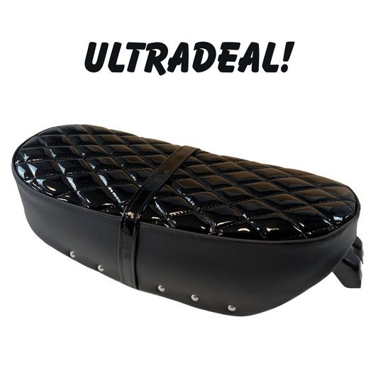 Selle Dax motif diamant noir pour Honda, Skyteam, Zhenua,.. 