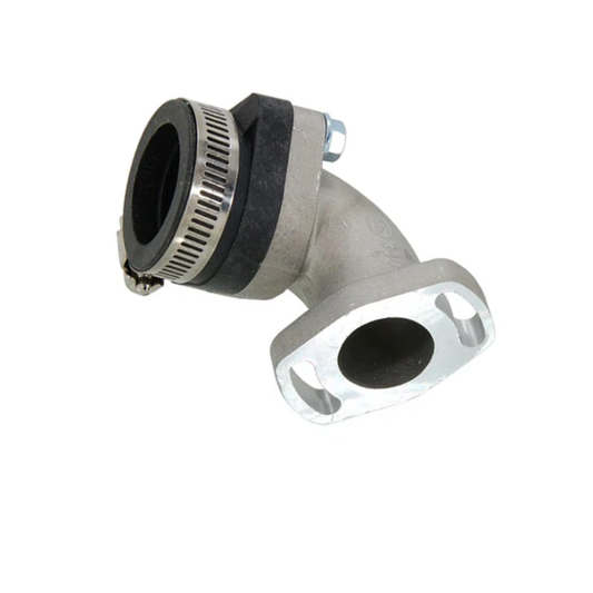 Verstelbaar spruitstuk voor 24 tot 30mm carburateurs met 30mm nek