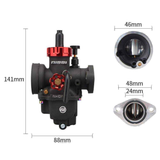 Vergaser Nibbi PE 24mm Flansch Rennversion 