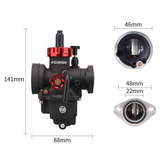 Vergaser Nibbi PE 22mm Flansch Rennversion 