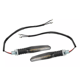 Clignotants LED / Feux de direction avec effet de défilement 2 pièces certifiées CE 
