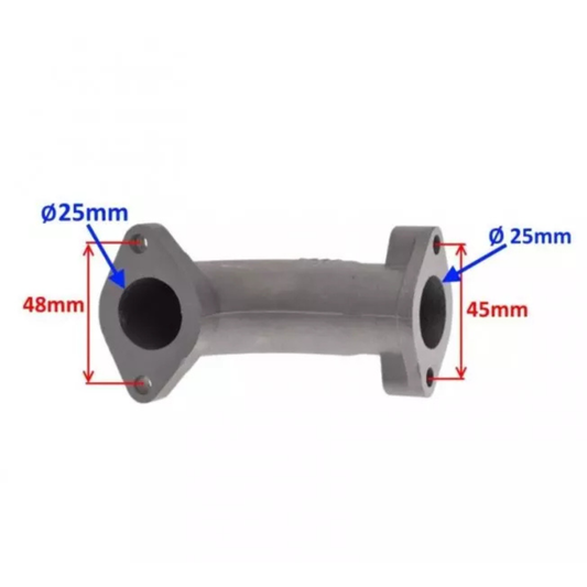 Intake manifold / Intake Pipe 25 mm – Dax, Monkey & Pitbike