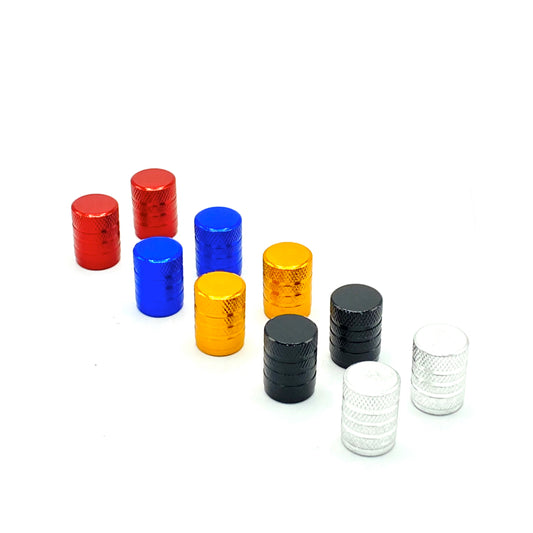 Valve cap set of two pieces, choice of color 