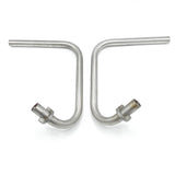 Lowrider OT handlebar for Dax and Monkey Chrome / silver-colored 