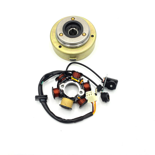 Stator + flywheel Skyteam and Lifan with electric start 
