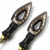 LED-Blinker o-Form 12 Volt (Satz von 2 Stück) 