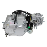 Motorblok 50cc 4-takt – 4 versnellingen – Elektrische start – Handkoppeling + kickstart – 12V