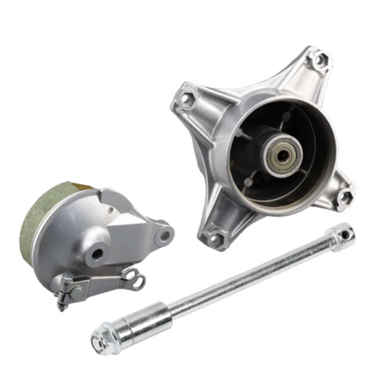 Komplette Hinterradnabe für Dax für 4-Loch-Kettenrad - Chrom 