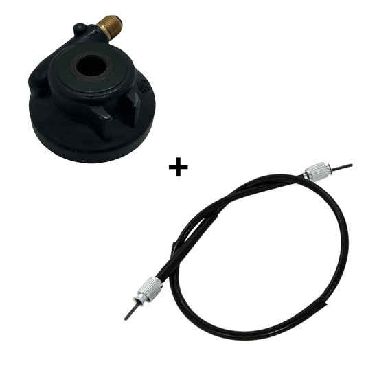 Odometer drive set Dax - odometer cable + drive 12mm 