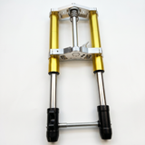 Fourche avant Dax USD 45mm or modèle abaissé (540mm) avec accessoires 