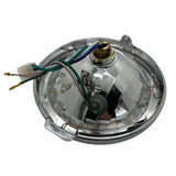 Multireflector Headlamp Dax diamond front lamp blacked out 