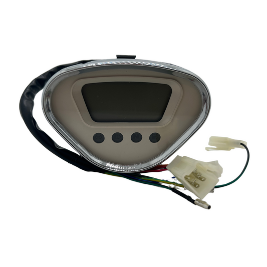 Digital speedometer KM counter LCD for Dax White odometer 
