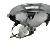 Multireflector Headlamp diamond yellow and chrome for Dax 