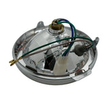 Multireflector Headlamp Dax diamond front lamp blacked out 
