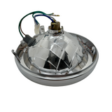 Multireflector Headlamp diamond yellow and chrome for Dax 