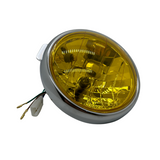 Multireflector Headlamp diamond yellow and chrome for Dax 