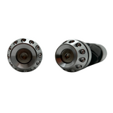 CNC silver handles with bar-end 