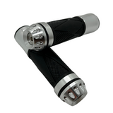 CNC silver handles with bar-end 