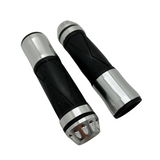 CNC silver handles with bar-end 