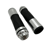 CNC silver handles with bar-end 