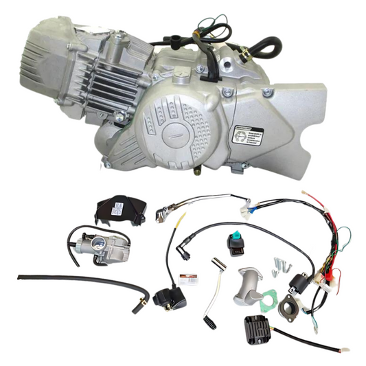 ZongShen 190cc argent 2V 5 vitesses + accessoires avec démarreur électrique 