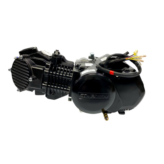 Bloc moteur Zongshen 155cc noir pour Dax, Monkey, Pitbike.. 