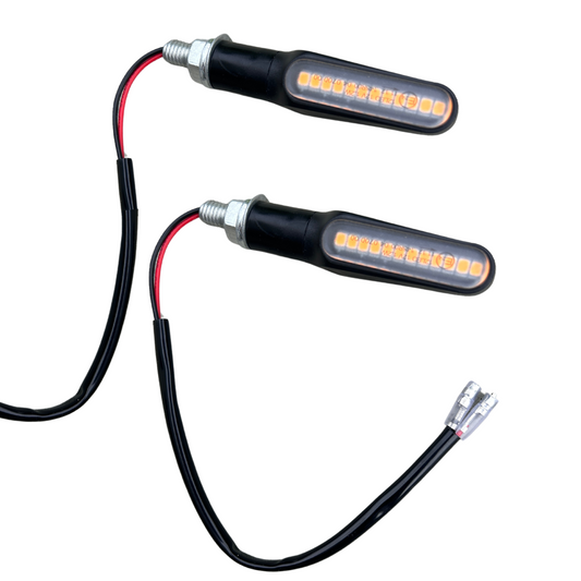 LED Indicators / Turn Signals with scrolling effect 2 pieces CE approved 