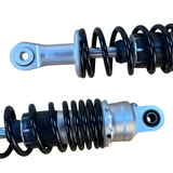 Rear springs / shock absorbers 285mm black with Chrome 